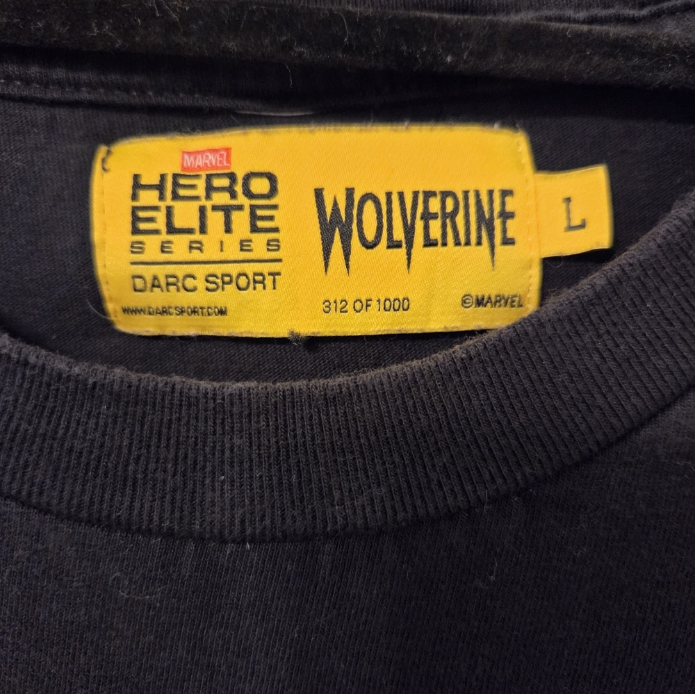 Darc Sport Black Wolves Graphic Tee X Marvel - Picture 2 of 4